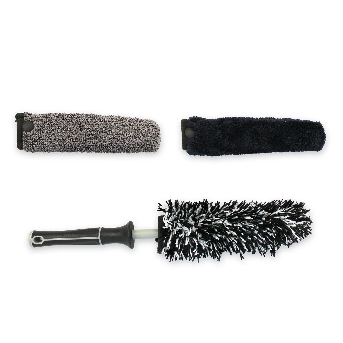 Wheel Brush Sock-Gray Scrub