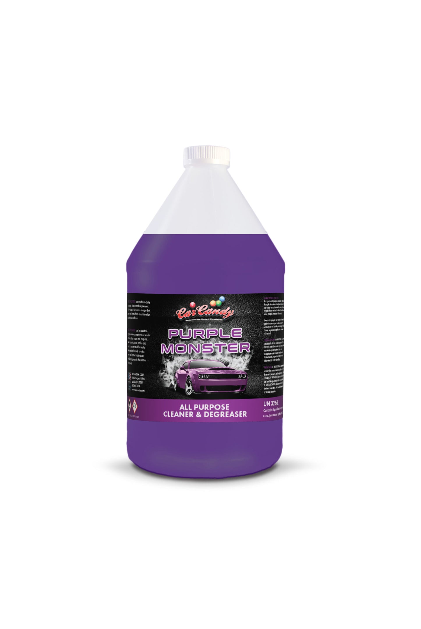 Car Candy Purple Monster